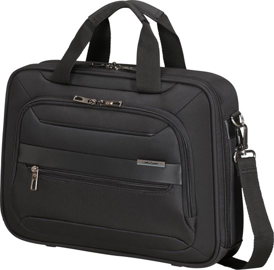 Samsonite 123669-1041 Vectura EVO Schoudertas - 14.1 inch - - Zwart