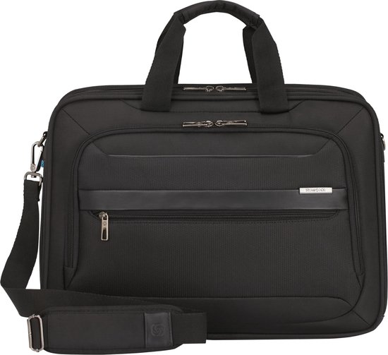Samsonite 123671-1041 Vectura EVO Schoudertas - 17.3 inch - - Zwart