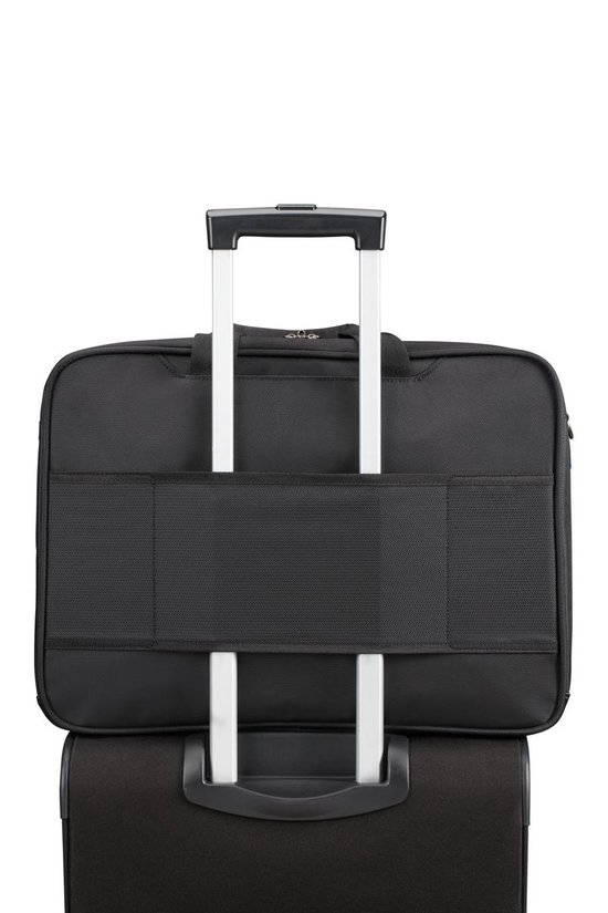 Samsonite 123671-1041 Vectura EVO Schoudertas - 17.3 inch - - Zwart