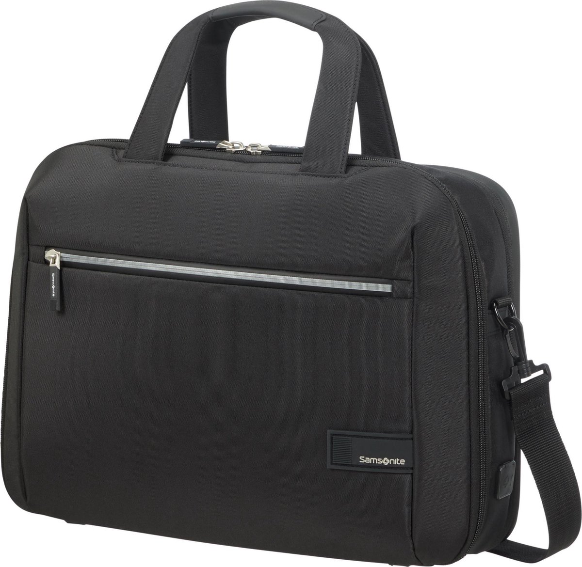 Samsonite Litepoint 15" Expandable Black - Zwart