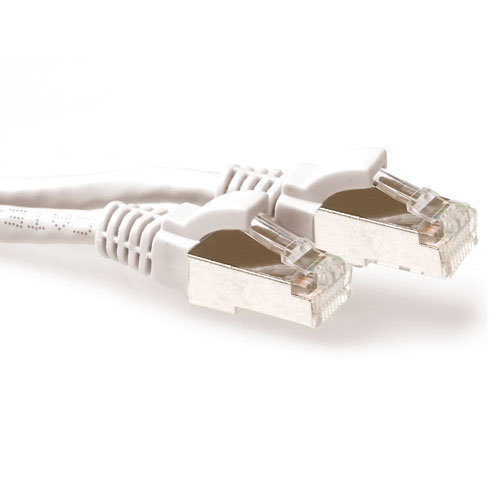 ACT FB7300 LSZH SFTP CAT6A Patchkabel Snagless - 50 cm - Wit