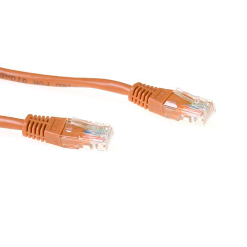 ACT IB4602 U/UTP CAT5E Patchkabel - 2 meter - Bruin