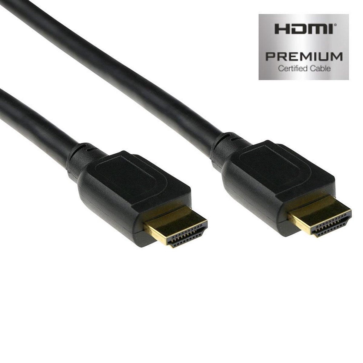 ACT AK3946 HDMI High Speed Ethernet Premium Certified Kabel - HDMI-A Male/HDMI-A Male - 5 meter