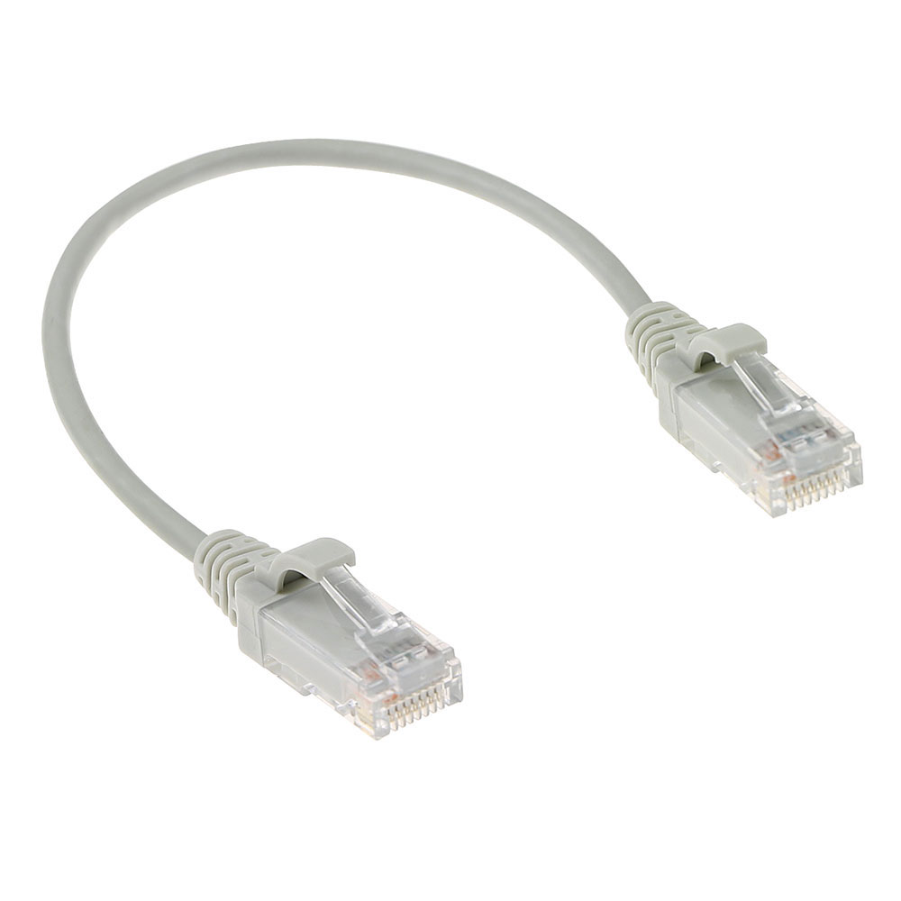 ACT DC9002 CAT6 U/UTP LSZH Datacenter Slimline Patchkabel RJ45 - 2 meter