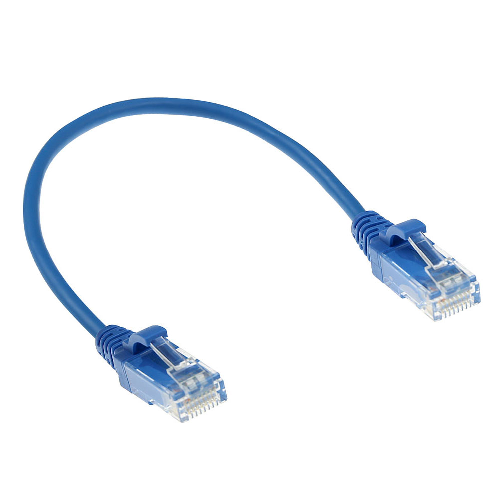 ACT DC9601 CAT6 U/UTP LSZH Datacenter Slimline Patchkabel - 1 meter