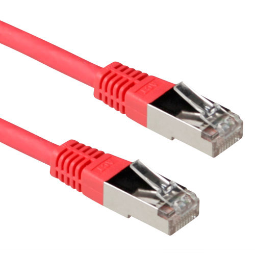 ACT IB5003 LSZH SFTP CAT6A Patchkabel - 3 meter - Rood