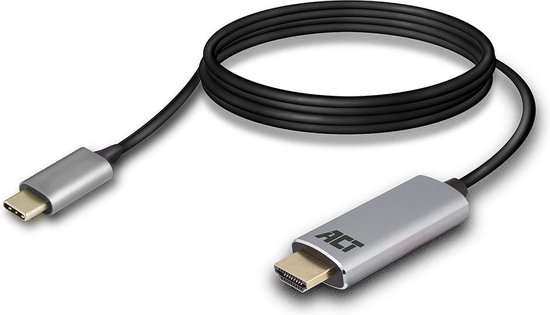 ACT USB-C naar HDMI kabel 1,8m