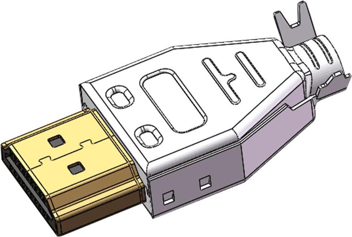ACT AK3947 HDMI High Speed Ethernet Premium Certified Kabel - HDMI-A Male/HDMI-A Male - 6.1 meter