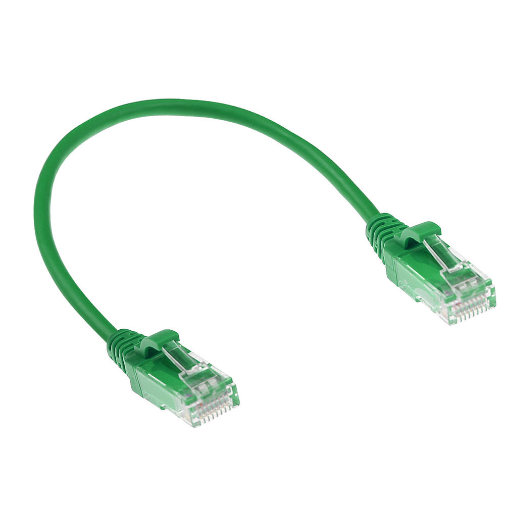 ACT DC9751 CAT6 U/UTP LSZH Datacenter Slimline Patchkabel - 1,5 meter