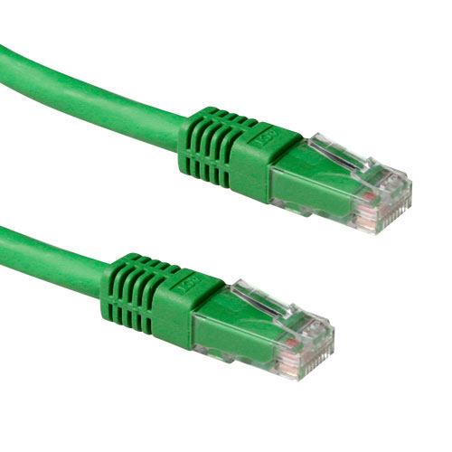 ACT IB1405 LSZH U/UTP CAT6A patchkabel - 5 meter - Groen