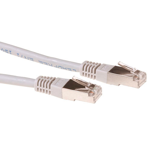 ACT FB9003 LSZH SFTP CAT6 Patchkabel - 3 meter - Grijs