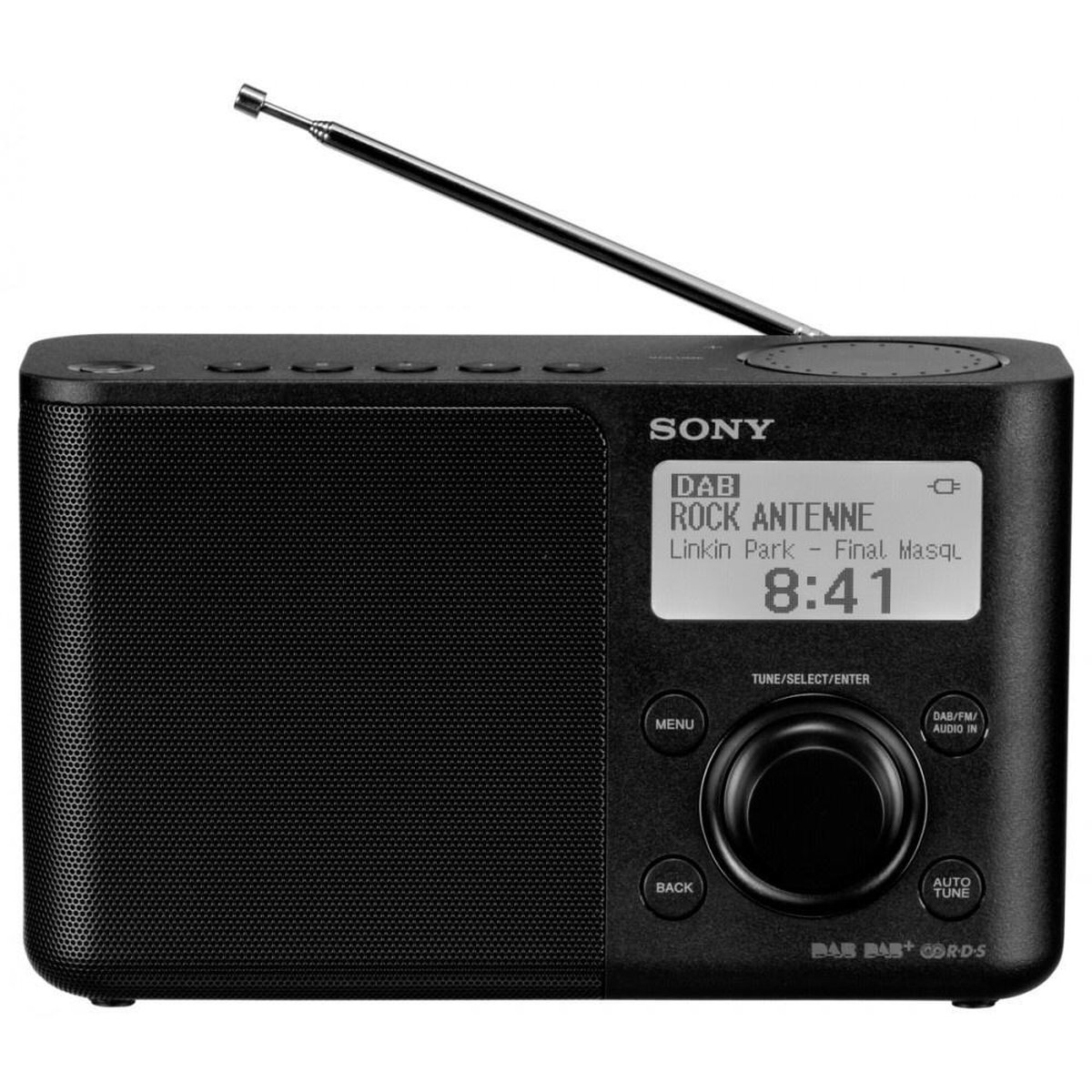 Sony XDR-S61D - Zwart