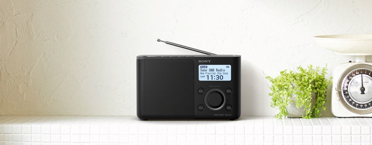 Sony XDR-S61D - Zwart