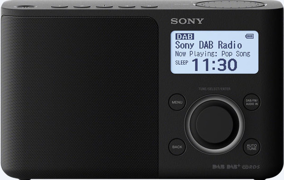 Sony XDR-S61D - Zwart