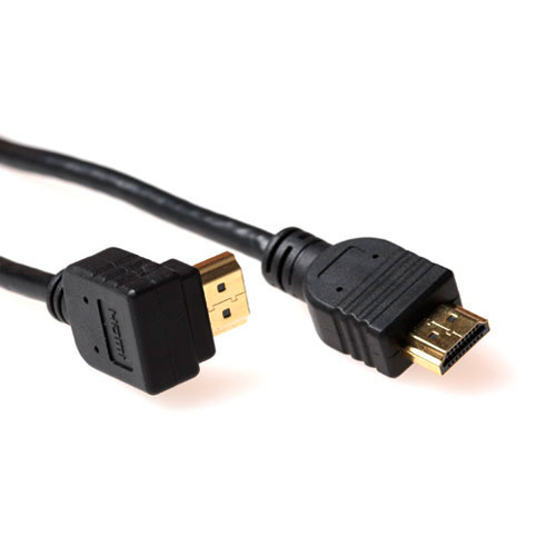 ACT AK3675 HDMI High Speed A male/A male haaks - 50 cm