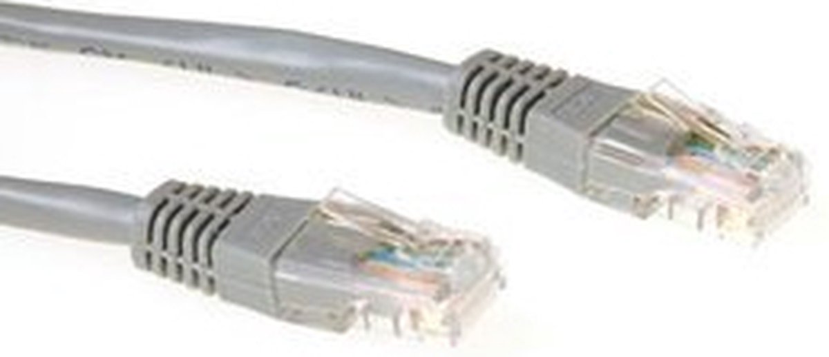 ACT IB6002 U/UTP CAT5E Patchkabel - 2 meter - Grijs