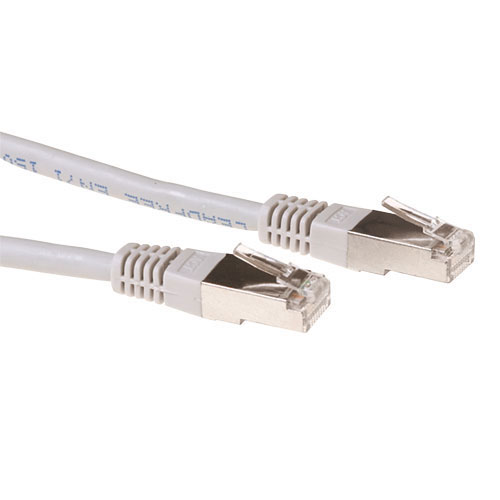 ACT IB4010 LSZH SFTP CAT6A Patchkabel - 10 meter - Grijs