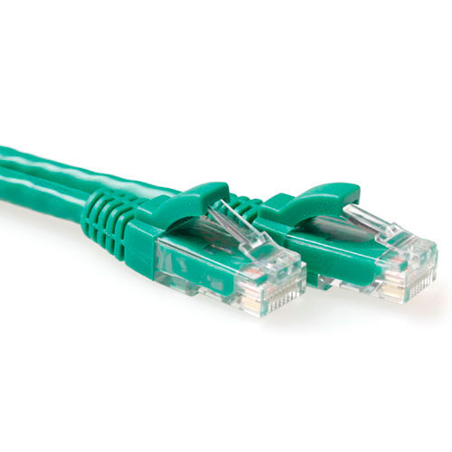 ACT IS8752 U/UTP CAT6 Patchkabel Snagless - 25 cm - Groen