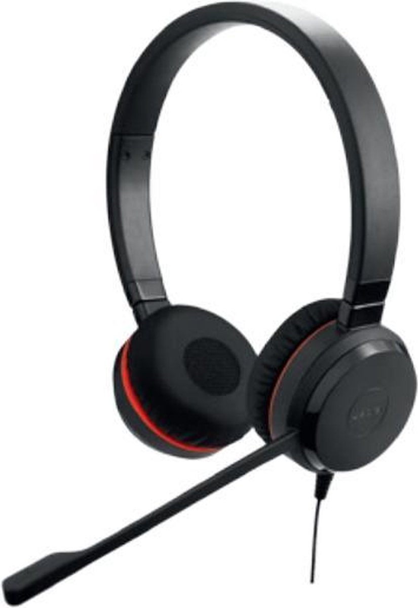 Jabra Evolve 20 - MS Stereo SE Office Headset - Zwart