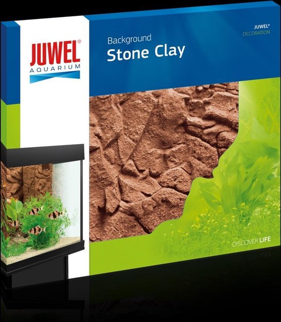 Juwel Achterwand Stone Clay - Aquarium - Achterwand - 60 x55 cm