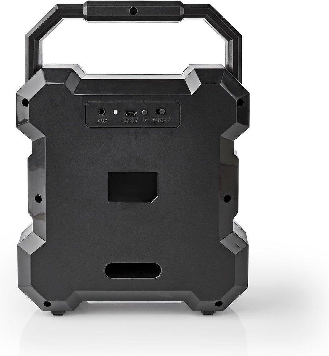 Nedis Bluetooth® speaker | 5.1 W | 13 uur speeltijd | LED-lamp | - Zwart