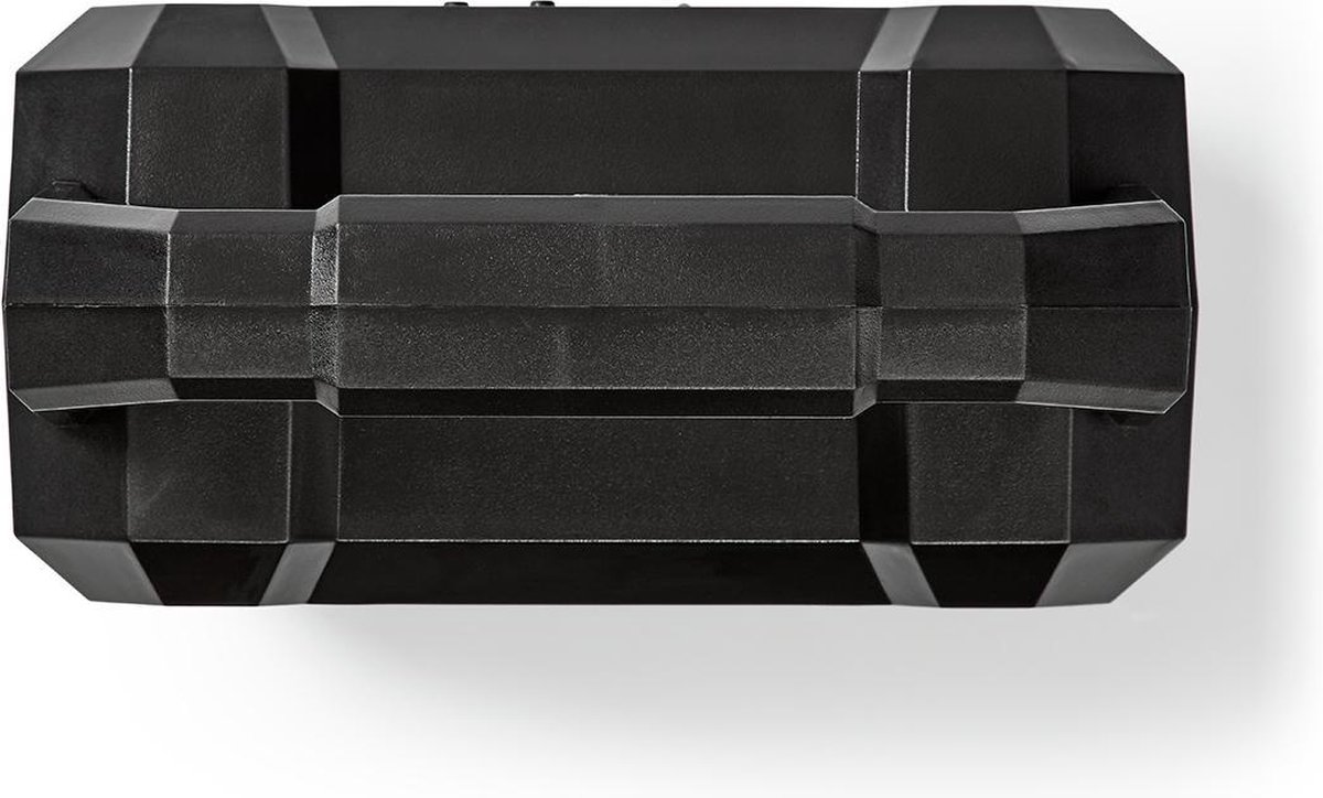 Nedis Bluetooth® speaker | 5.1 W | 13 uur speeltijd | LED-lamp | - Zwart