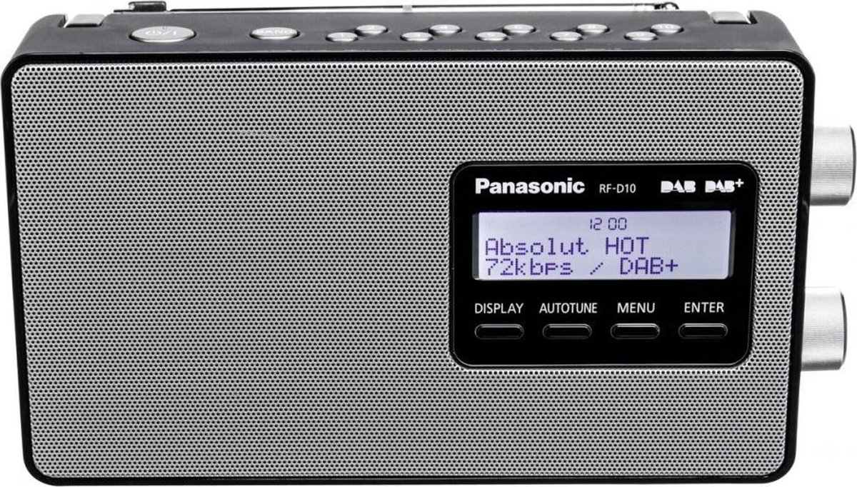 Panasonic RF-D 10 EG-K - Zwart