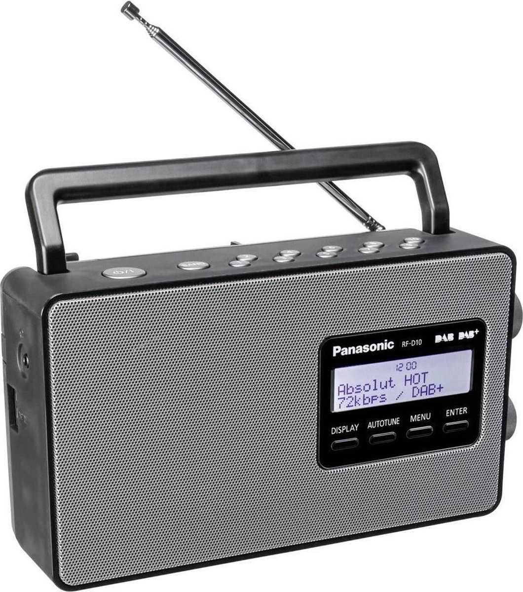 Panasonic RF-D 10 EG-K - Zwart