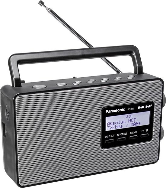 Panasonic RF-D 10 EG-K - Zwart