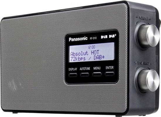 Panasonic RF-D 10 EG-K - Zwart