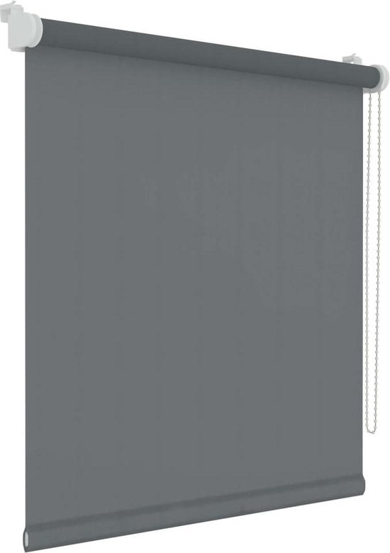 Decosol Mini Rolgordijn Doorschijnend 87x160 Cm Effen Antraciet