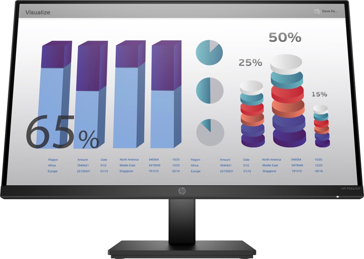 HP P24q G4 QHD-monitor