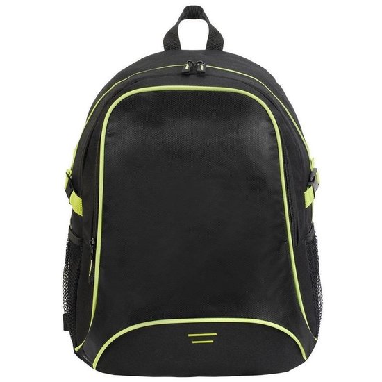 Shugon Allround Rugzak/rugtas/limegroen 44 Cm - A4-formaat - Schooltas - Laptoptas/boekentas/limegroen - Zwart