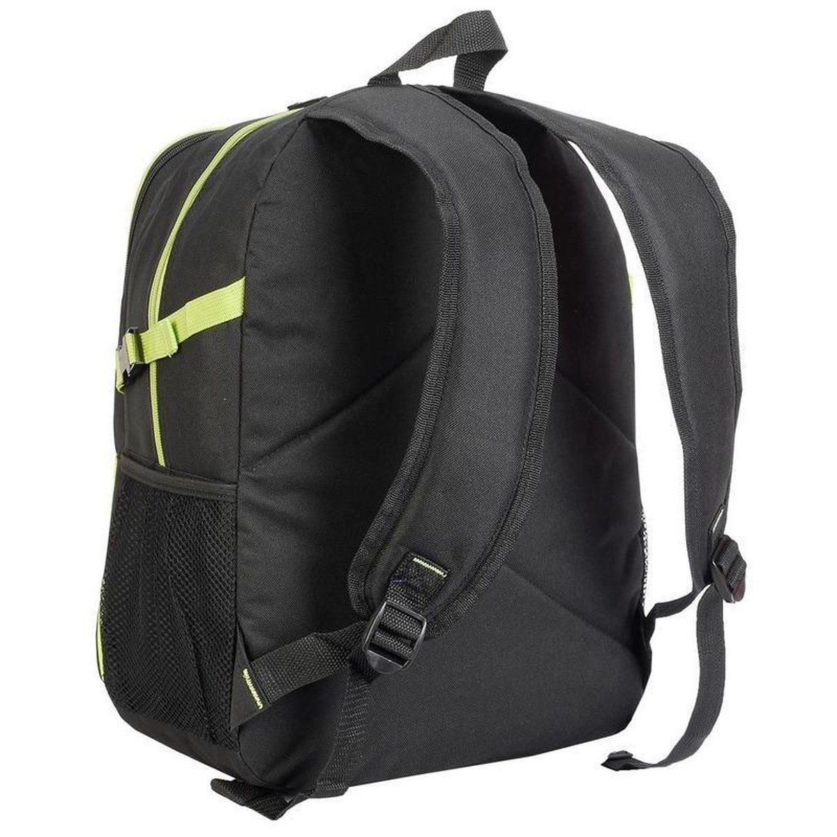 Shugon Allround Rugzak/rugtas/limegroen 44 Cm - A4-formaat - Schooltas - Laptoptas/boekentas/limegroen - Zwart