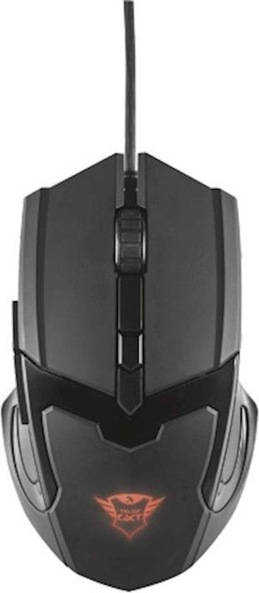 Trust GXT 101 Gav - Gaming Muis - - Zwart