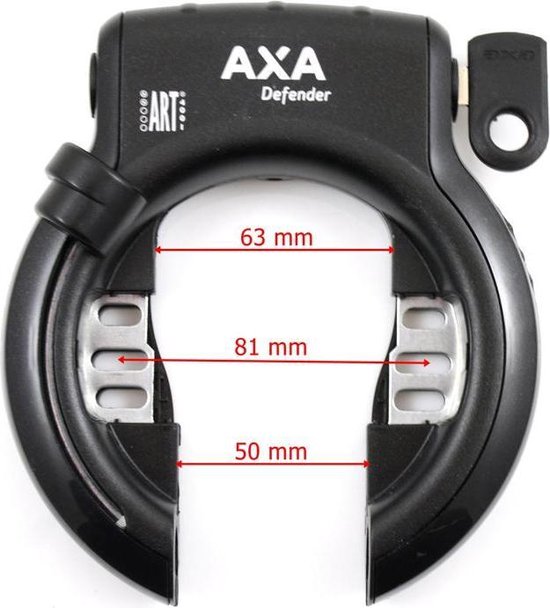 AXA Ringslot Defender - Zwart