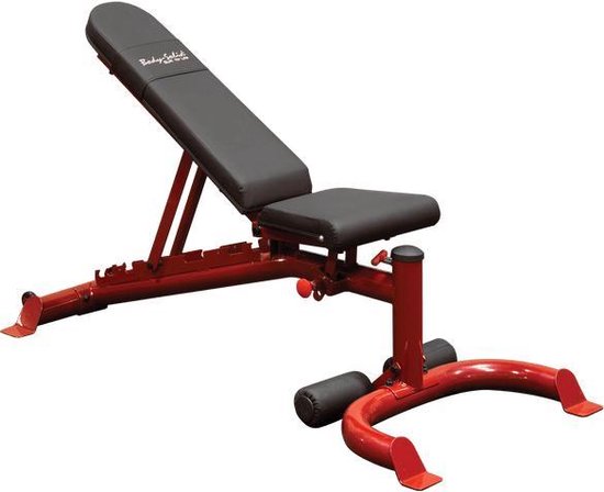 Body-Solid Flat Incline/Decline Trainingsbank - - Rood