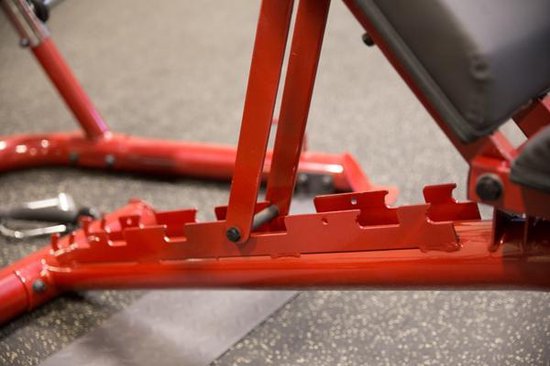 Body-Solid Flat Incline/Decline Trainingsbank - - Rood