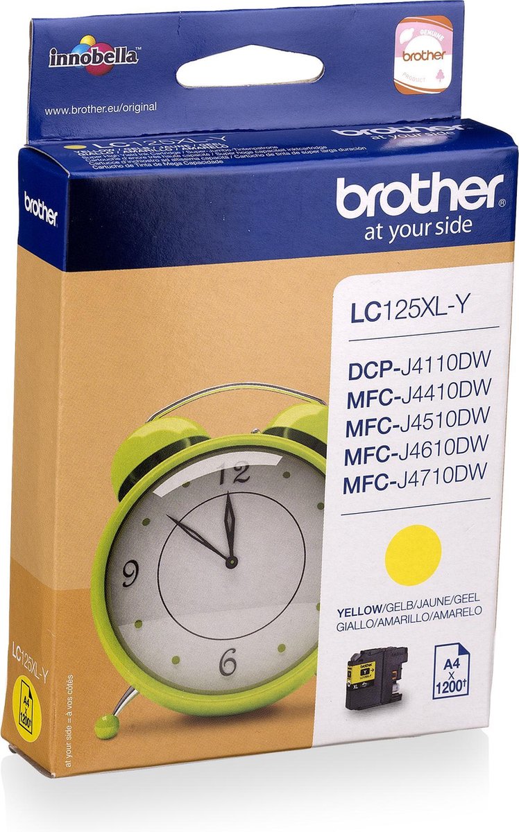 Brother LC-125XLY - Inktcartridge / / Hoge Capaciteit - Geel