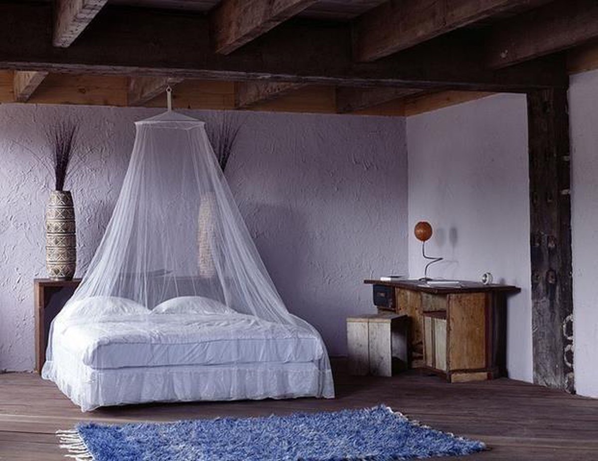 Care Plus ® Klamboe Geïmpregneerd 2-pers - Wit