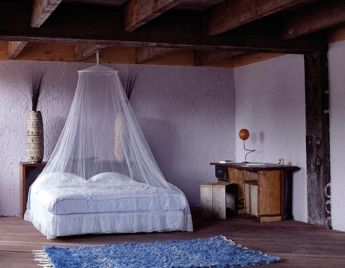 Care Plus ® Klamboe Geïmpregneerd 2-pers - Wit