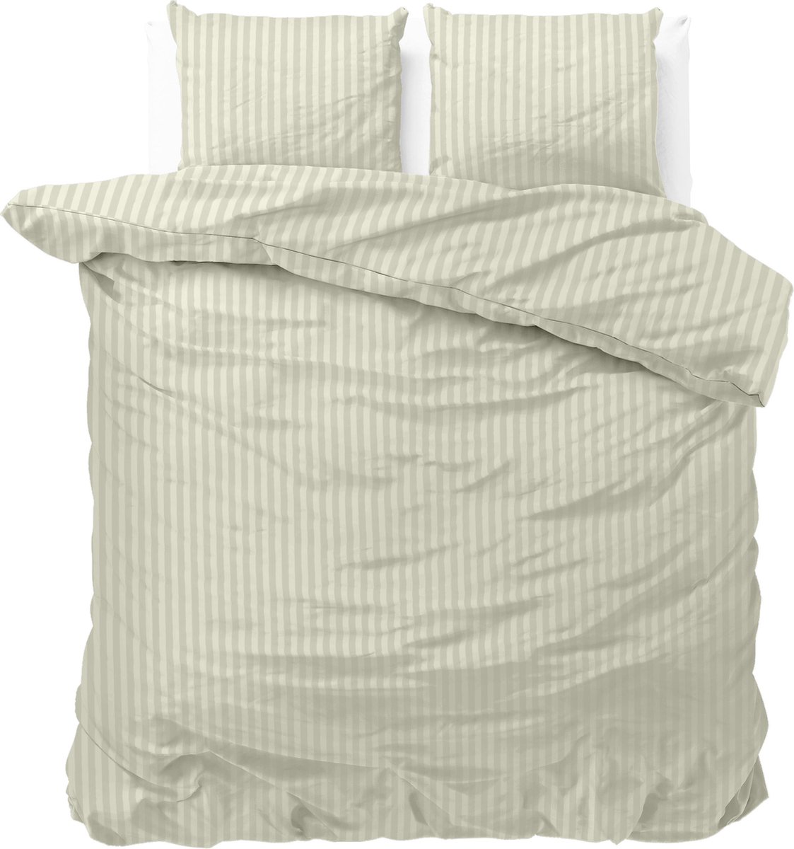 ZENsation Dallas Whisper Cream - Dekbedovertrek: Lits Jumeaux (240 Cm)