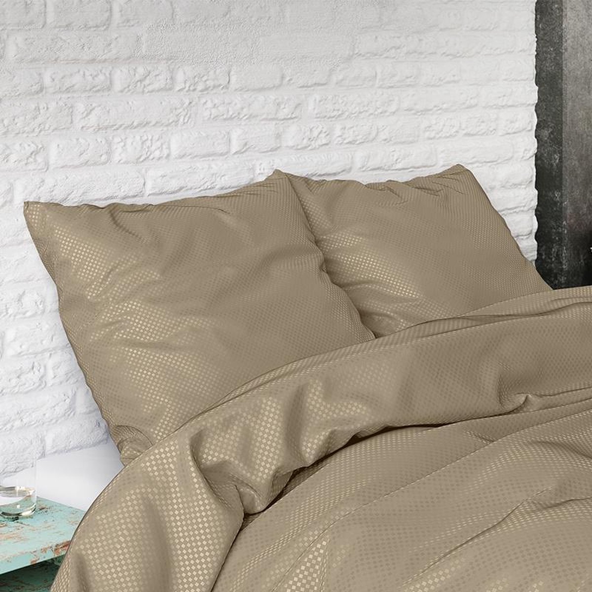 ZENsation Dbo Zen Satin Point Taupe 240 X 200/220 - Bruin