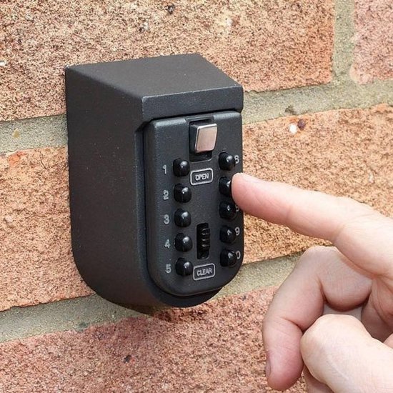 Stahlex - Sleutelkluis Met Cijferslot