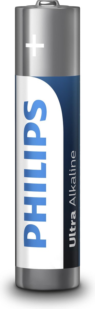 Philips Ultra Alkaline AAA Batterijen - 4 Stuks