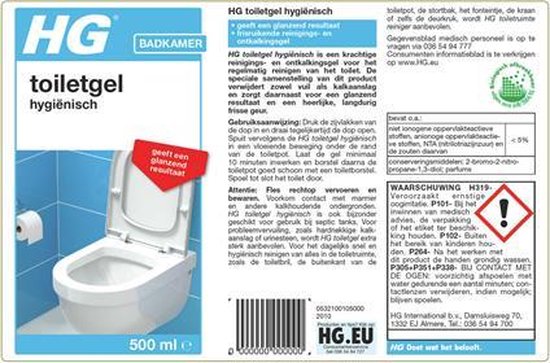 Hg Hygiënische Toiletgel - 500 ml