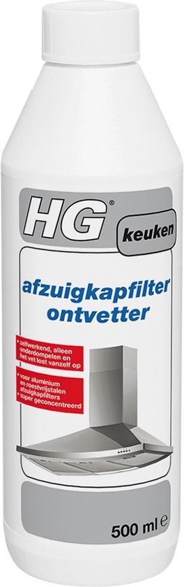 Hg Afzuigkapfilter Ontvetter - 500 ml
