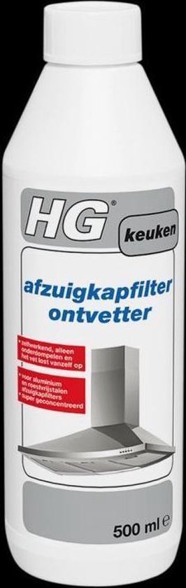 Hg Afzuigkapfilter Ontvetter - 500 ml