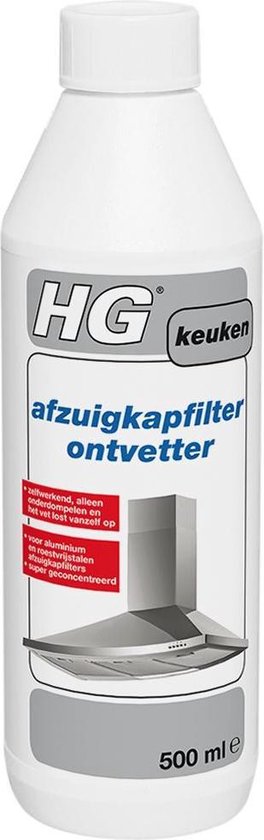 Hg Afzuigkapfilter Ontvetter - 500 ml