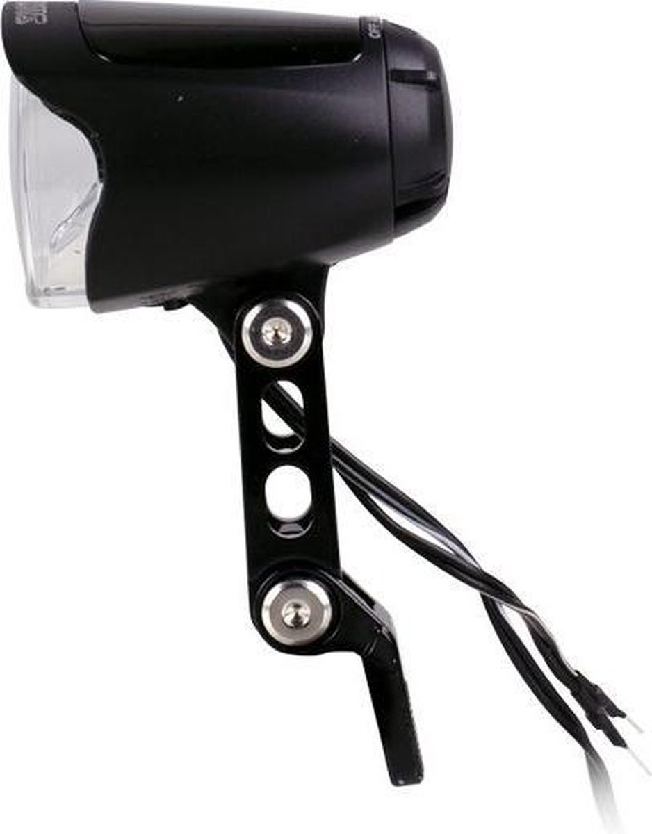 Simson voorlicht Brightly naafdynamo led 70 lux - Zwart